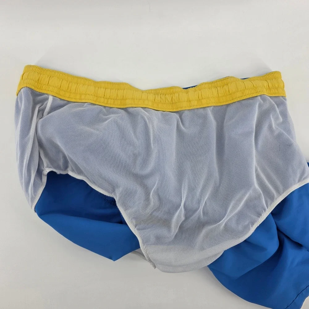 Polo Ralph Lauren Swim Trunks Mens XL Heritage Nylon Classic Blue Beachwear